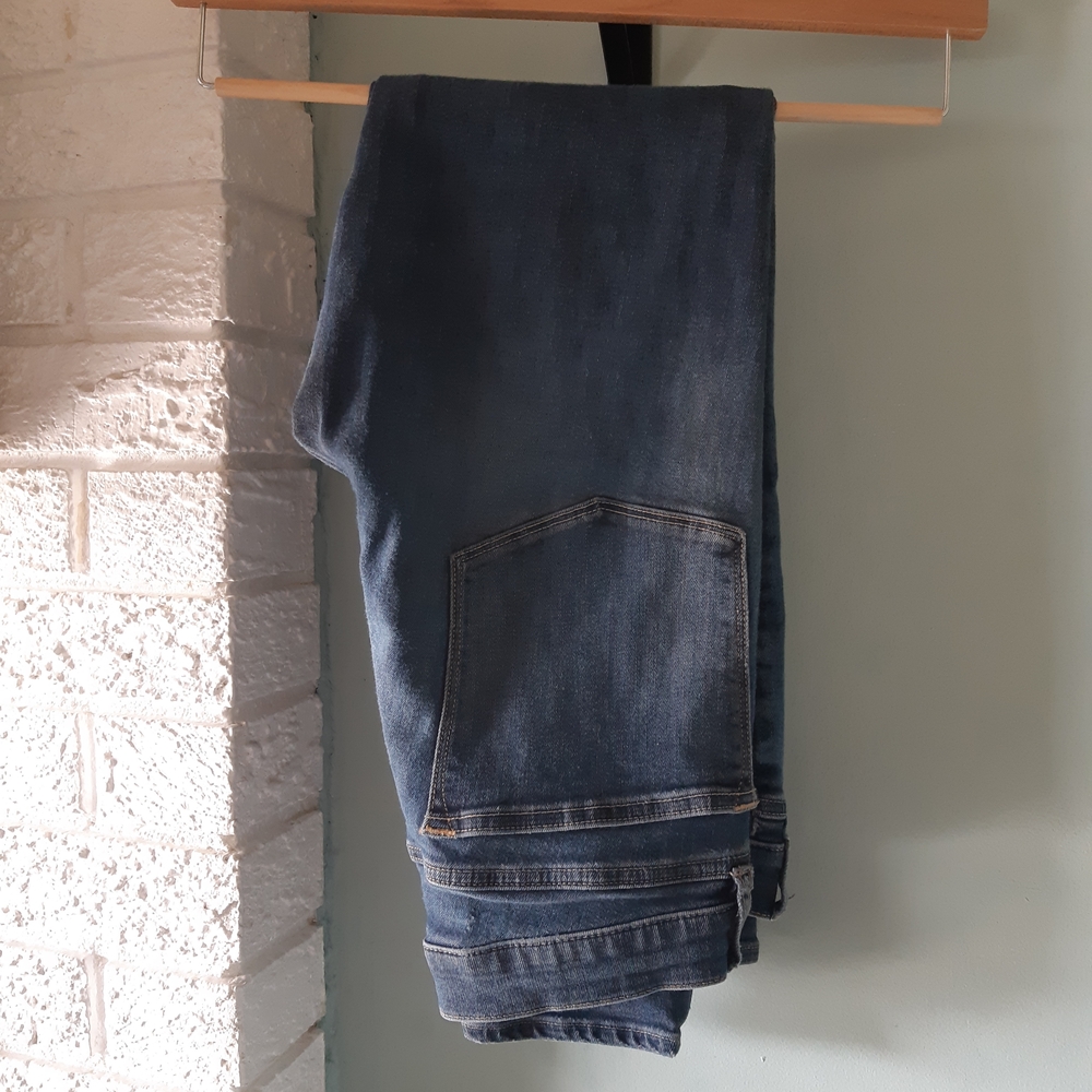 J Crew Stretch Cropped Skinny Jeans 26" Inseam Size 28
